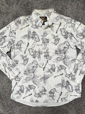 Avirex Button Down Collared Shirt